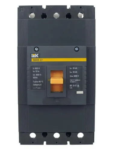 Выключатель автоматический 3п 400А 35кА ВА 88-37 KARAT IEK SVA40-3-0400 фото 5