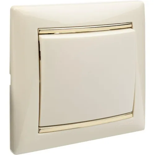 Рамка 1-м Valena сл. кость/зол. Leg 774151 фото 3