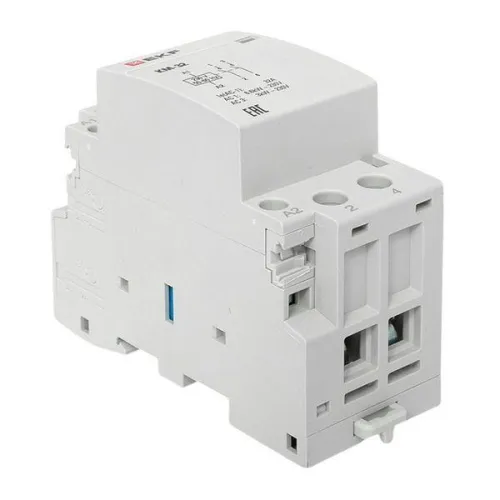 Контактор модульный КМ 32А 2NО (2 мод.) EKF km-2-32-20 фото 3