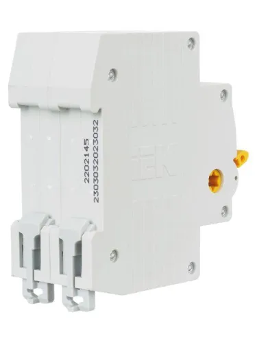 Выключатель нагрузки (мини-рубильник) 2п 32А ВН-32 KARAT IEK MNV10-2-032 фото 4