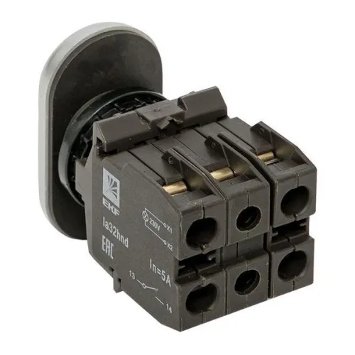 Кнопка LA32HND "Пуск-Стоп" крас./зел. с подсветкой 24В DC NO+NC EKF la32hnd-24 фото 6