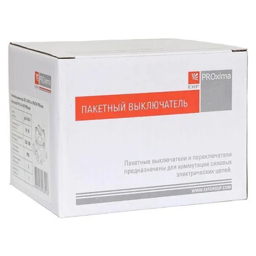 Выключатель пакетный 1-кл. 16А IP56 ПВ3-16 М1 пл. беж. EKF pv-3-16-4 фото 7