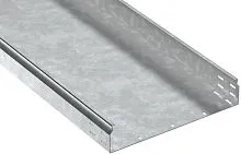 Лоток листовой неперфорир. 80х400 L3000 сталь 2.0мм HDZ ESCA 7 IEK CLN10-080-400-200-3-M-HDZ