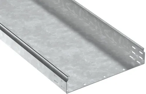 Лоток листовой неперфорир. 80х400 L3000 сталь 2.0мм HDZ ESCA 7 IEK CLN10-080-400-200-3-M-HDZ