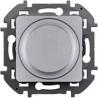 Механизм светорегулятора поворотного Inspiria 300Вт без нейтрали алюм. IEK 673792