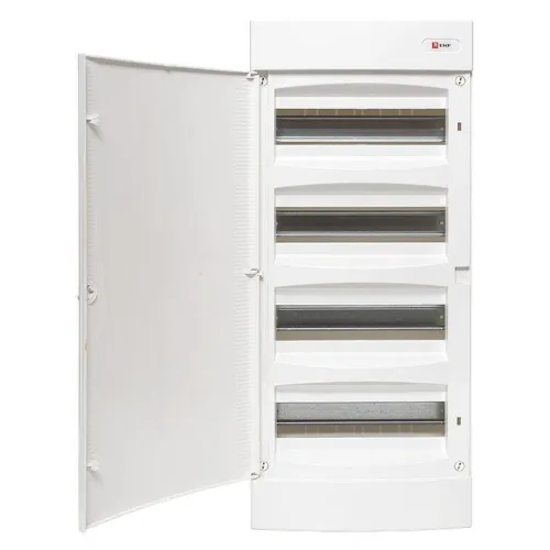 Щит распределительный навесной Unix 4х12мод. IP41 бел. дверь PROxima EKF ux-4x12-nw фото 7