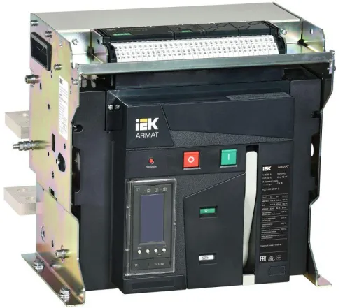 Выключатель автоматический воздушный 3п E 3200А 100кА TY стац. с комплектом аксессуаров ARMAT IEK AR-ACB-3FE-100-3200A-TYCF