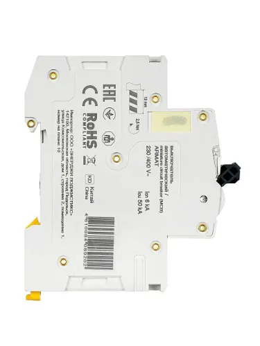 Выключатель автоматический модульный 3п D 40А M06N ARMAT IEK AR-M06N-3-D040 фото 7