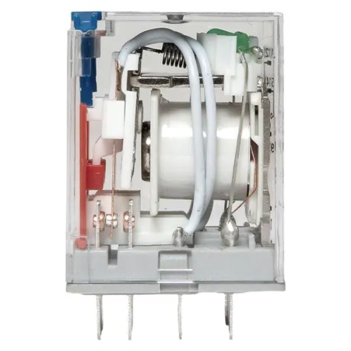 Реле промежуточное с кнопкой и мех. индикацией RPAt 22/4 5A 110В DC AVERES EKF rpat-22-4-110DC фото 4