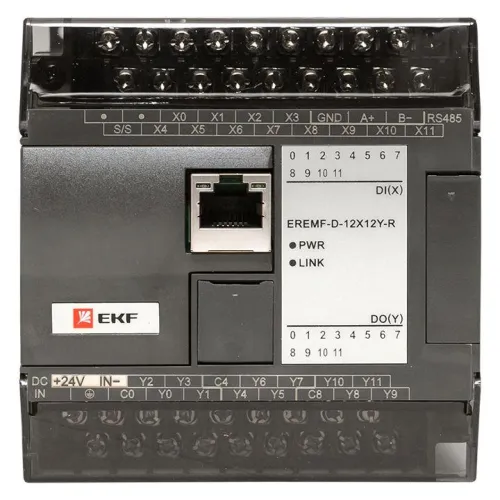 Модуль дискретного ввода/вывода EREMF 12/12 PRO-Logic EKF EREMF-D-12X12Y-R фото 3