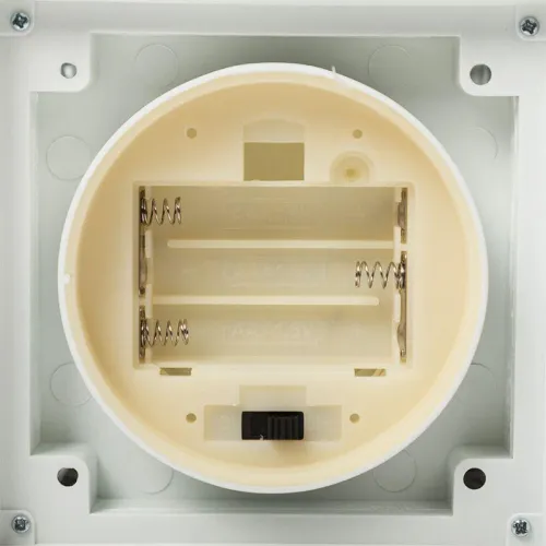 Фонарь декоративный 10.5х10.5х24см тепл. бел. со свечкой корпус бел. Neon-Night 513-042 фото 3