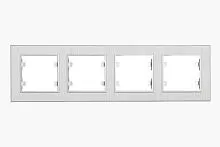 Рамка 4-м Karea LINE STAR жемчуж. Makel 86100704