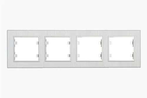 Рамка 4-м Karea LINE STAR жемчуж. Makel 86100704