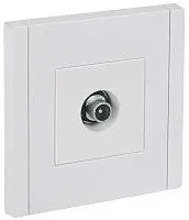 Розетка TV проходная FORTE&PIANO FP229 бел. IEK FP-A10-P-K01