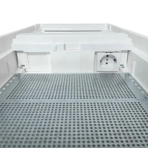 Щит комбинированный встраив. Nova 2 DIN-рейки + 3 монтаж. платы 5 габарит IP41 с метал. перфорированной дверью EKF nv-cb-pmd-2+3 фото 4