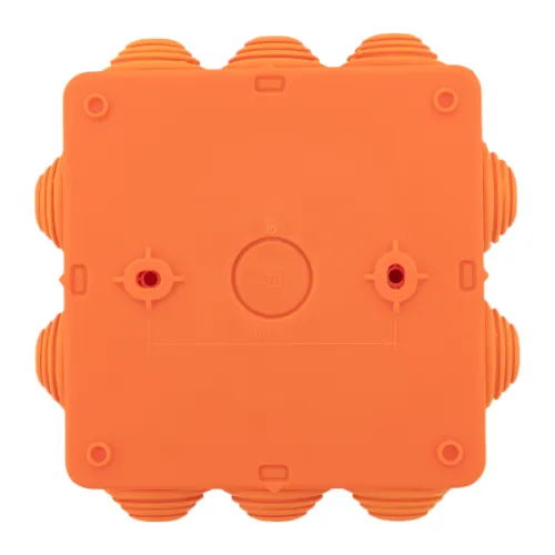 Коробка огнестойкая E45 100х100х50мм IP55 с клеммниками 4 полюса 0.5-6кв.мм HF EKF plc-kmfr-100-406 фото 5