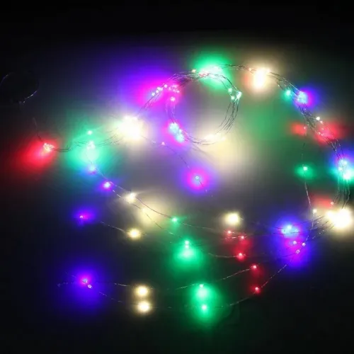 Гирлянда "Нить" LDMS120-RGB 120 RGB ярких минисветодиодов 12м уличная SHLights 4690601042996 фото 4