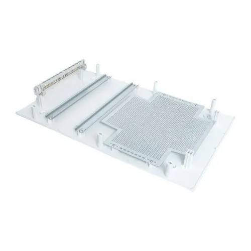 Щит комбинированный Unix 2х18мод. + 1 монтаж. плата 4 габарит IP41 прозр. дверь PROxima EKF ux-2x18+1m-n фото 10