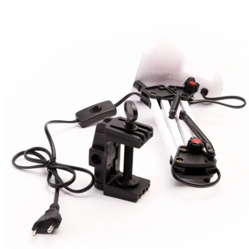 Светильник настольный UF-312P С01 230В 60Вт струбцина бел. Ultraflash 12894 фото 7