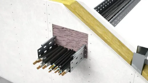 Пена двухкомпонентная огнезащитная баллон 330мл DKC DN1201 фото 2