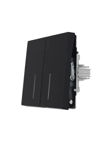 Выключатель 2-кл. с индик. СП ZIMA IP20 10А безвинт. зажим черн. бархат LEZARD 704-4288-112QC фото 5