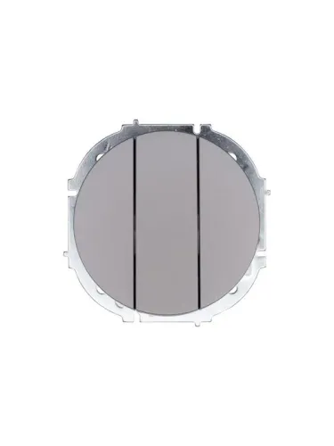 Выключатель 3-кл. СП OSEN механизм сер. матов. LEZARD 743-7488-109