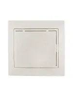 Розетка 1-м СП Mira 16А IP20 с заземл. с защ. крышкой со вставкой керамика жемчуж./бел. перламутр. LEZARD 701-3030-123