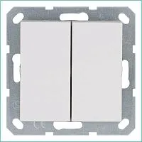 Переключатель перекрестный 1-кл. 10А IP20 механизм бел. глянцевый Jasmart G3013W