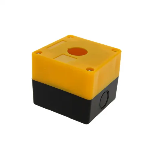 Корпус КП 101 1 кнопка желт. EKF cpb-101-o фото 2