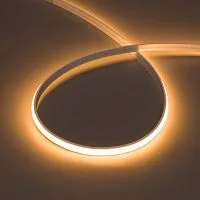 Лента светодиодная MOONLIGHT-TOP-M280-10x5mm 24V Warm 2200К 15Вт/м IP65 wire x1 прямой вывод кабеля герметичная (уп.5м) Arlight 041524