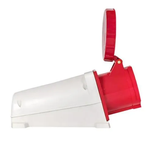 Розетка стационарная наружная 145 3P+PE+N 125А 380В IP67 EKF ps-145-125-380 фото 5