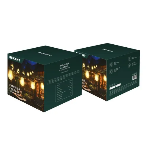 Гирлянда садовая Канэри 20м 3000К встроен. аккумулятор солнечная панель коллекция Лондон Rexant 602-2423 фото 5