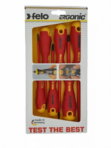 Набор диэлектрических отверток Ergonic (уп.6шт) Felo 41396198