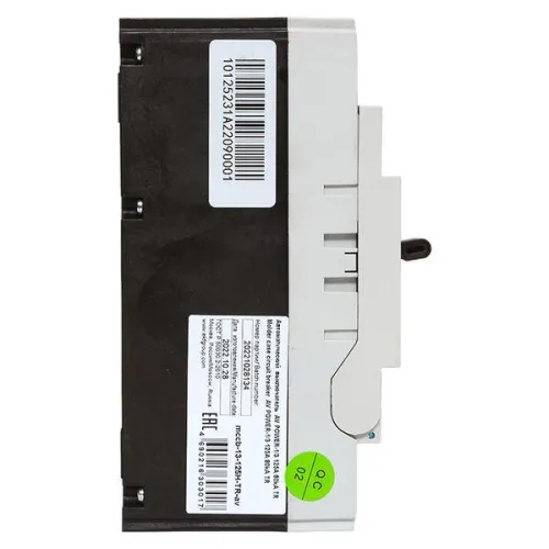 Выключатель автоматический 125А 80кА AV POWER-1/3 TR AVERES EKF mccb-13-125H-TR-av фото 8