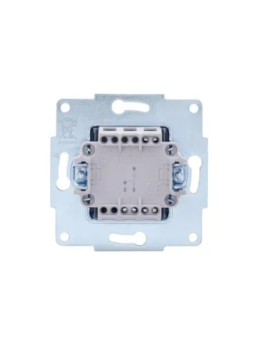 Переключатель проходной 1-кл. СП Vesna механизм крем. LEZARD 742-0388-105 фото 8