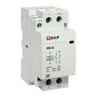 Контактор модульный КМ 32А NО+NC (2 мод.) EKF km-2-32-11