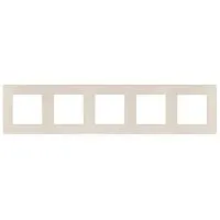 Рамка 5-м 12-5105-02 сатин слон. кость Эра Б0052540