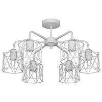 Светильник "Стелла" 161 НПБ 01-6х60-142 Е27 ИУ бел. муар Элетех 1005404670