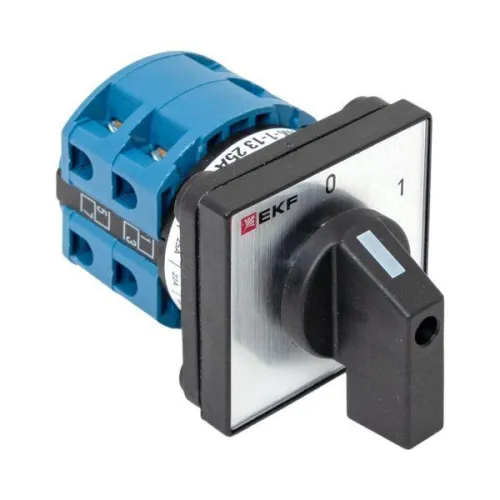 Переключатель кулачковый ПК-1-13 3П 25А "0-1" EKF pk-1-13-25 фото 9