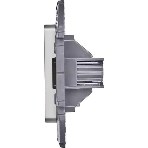 Розетка телефонная Inspiria RJ11 механизм алюм. IEK 673822 фото 6