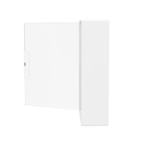 Щиток настенный 24мод. FRAME с прозр. дверцей с 4 шинами PEN (2шт на 8 отверст. и 2шт на 6 отверст.) бел. DKC F24W1WT фото 3