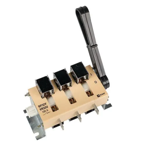 Выключатель-разъединитель ВР32У-31А31220 100А 1 напр. с дугогасит. камерами несъемная лев./прав. рукоятка MAXima EKF uvr32-31a31220 фото 8