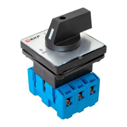 Переключатель кулачковый ПК-2-13 3п 63А "ВКЛ-ВЫКЛ" IP65 EKF pk-2-13-63-65 фото 2