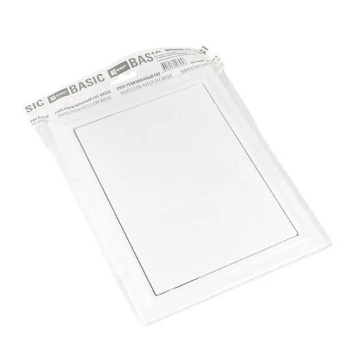 Люк ревизионный 150х200 пластик с нажимным замком Basic EKF lpnz-150x200 фото 2