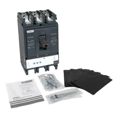 Выключатель автоматический 3п 400/250А 45кА ВА-99C Compact NS PROxima EKF mccb99C-400-250 фото 6