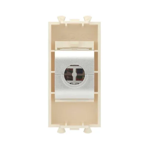 Розетка компьютерная 1мод. Avanti "Ванильная дымка" RJ45 кат.5E без шторок экранир. модульная механизм DKC 4405761 фото 2