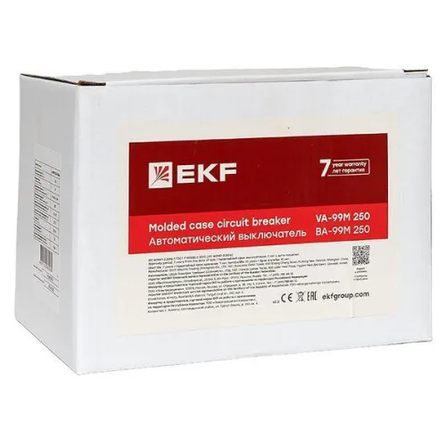 Выключатель автоматический 3п 250/250А 35кА ВА-99М PROxima EKF mccb99-250-250m фото 10