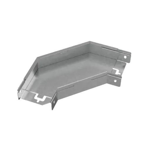 Угол для лотка горизонтальный 90град. 100х50 сталь 0.8мм "ПЛЮС" GLplus90-50-100 КМ PL0426