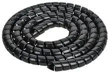 Спираль монтажная СПГ-25 черн. (уп.2м) IEK USWB1-25-02-K02