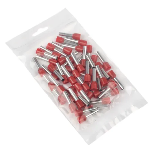 Наконечник штыревой втулочный изол. НШвИ 10.0-18 (уп.50шт) EKF nhvi-10.0-18 фото 3